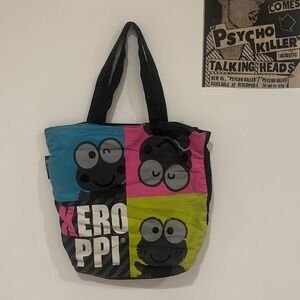 Sanrio KEROPPI Color Block Tote Bag